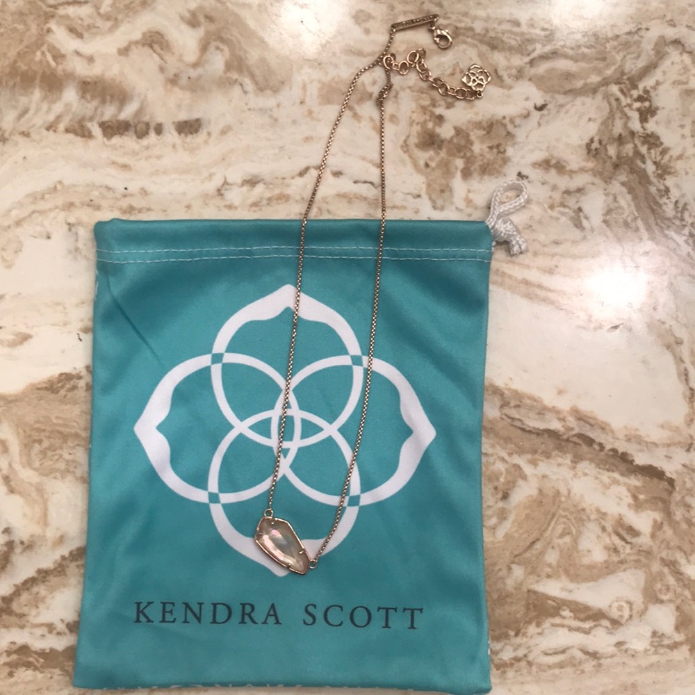 Kendra Scott Rose Gold Pendant Necklace